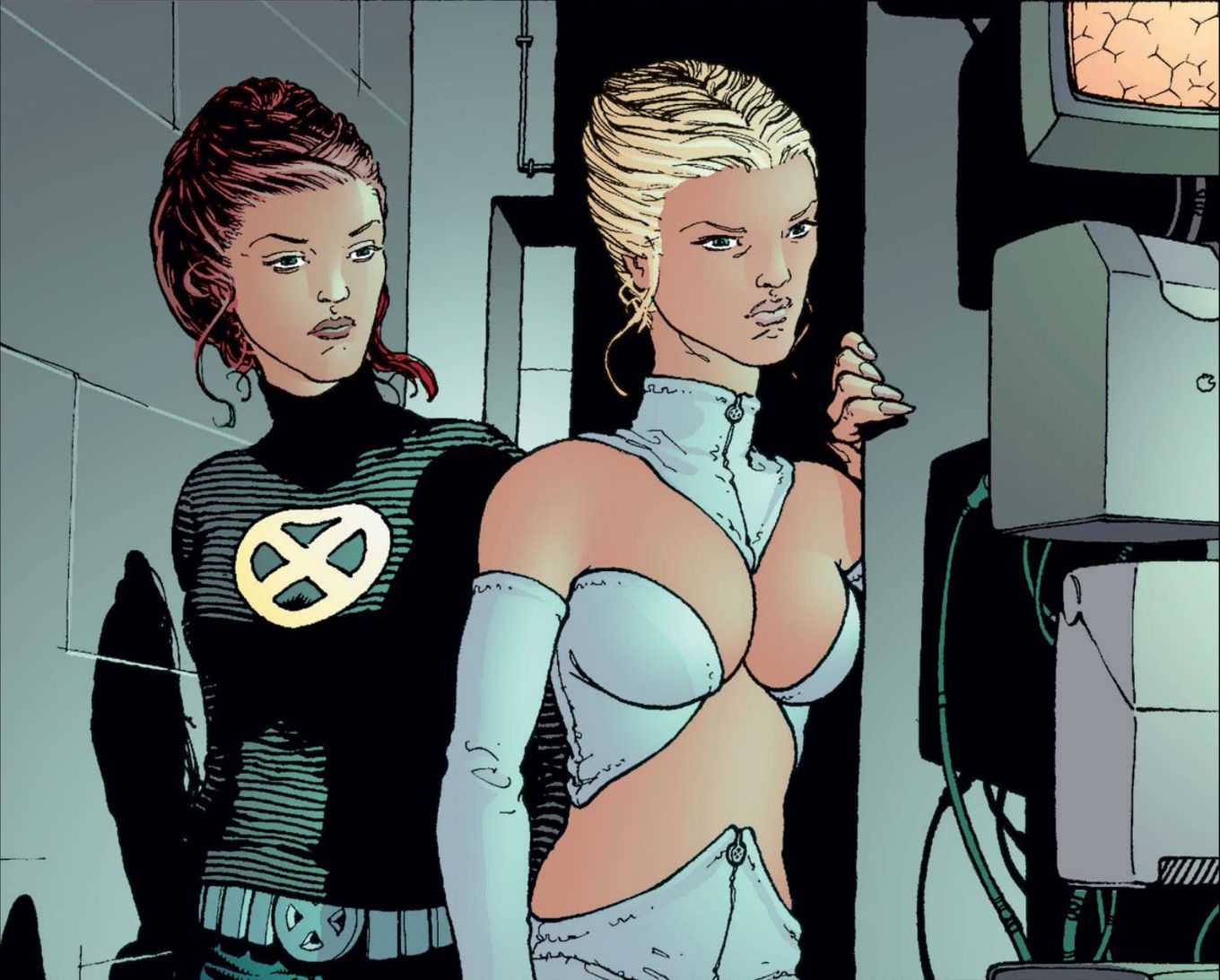 Jean Grey and Emma Frost